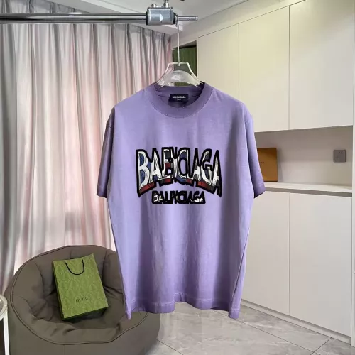 Balenciaga T-Shirts Short Sleeved For Unisex #1383225 $45.00 USD, Wholesale Replica Balenciaga T-Shirts