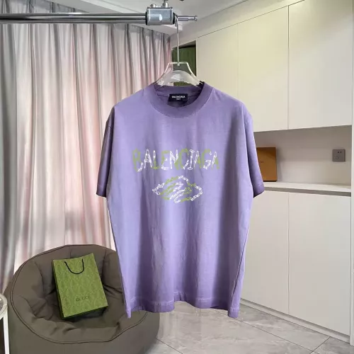 Balenciaga T-Shirts Short Sleeved For Unisex #1383253 $45.00 USD, Wholesale Replica Balenciaga T-Shirts