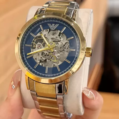 Armani Watches For Men #1383346 $45.00 USD, Wholesale Replica Armani Watches