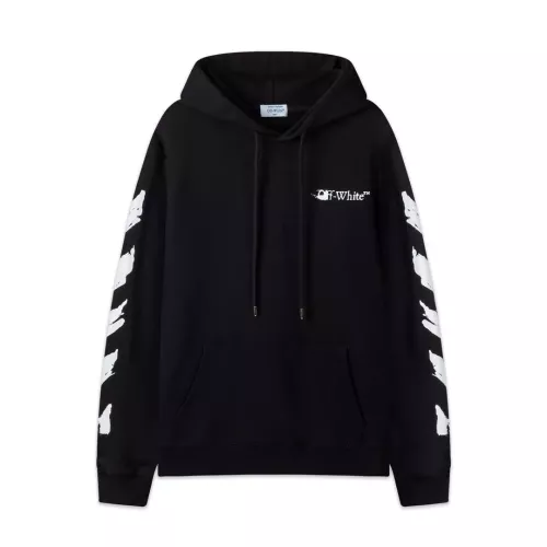 Replica Off-White Hoodies Long Sleeved For Unisex #1383399 $56.00 USD for Wholesale