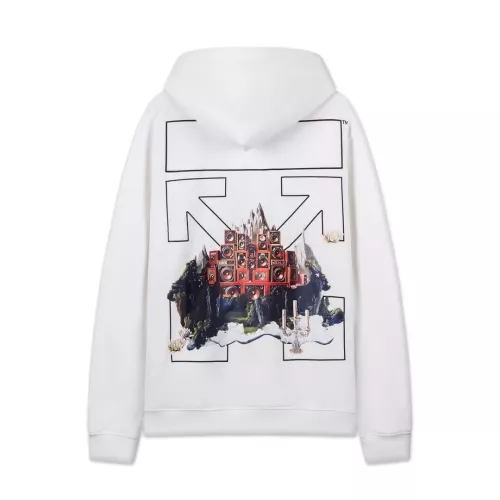 Off-White Hoodies Long Sleeved For Unisex #1383404 $56.00 USD, Wholesale Replica Off-White Hoodies