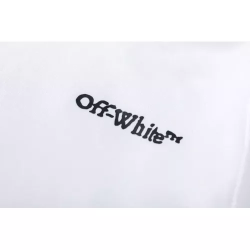 Replica Off-White Hoodies Long Sleeved For Unisex #1383404 $56.00 USD for Wholesale