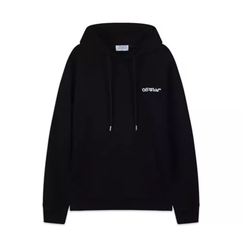 Replica Off-White Hoodies Long Sleeved For Unisex #1383405 $56.00 USD for Wholesale