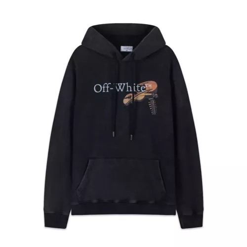 Off-White Hoodies Long Sleeved For Unisex #1383412 $60.00 USD, Wholesale Replica Off-White Hoodies
