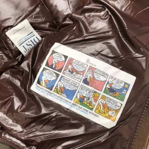 Replica Moncler Down Feather Coat Long Sleeved For Unisex #1383442 $202.00 USD for Wholesale