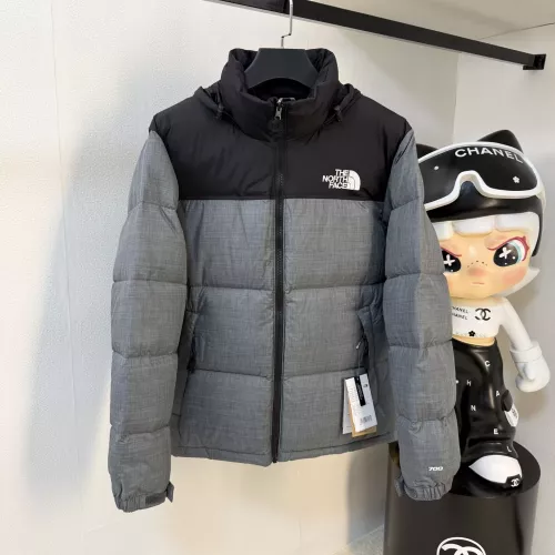 The North Face Down Feather Coat Long Sleeved For Unisex #1383449 $125.00 USD, Wholesale Replica The North Face Down Feather Coat