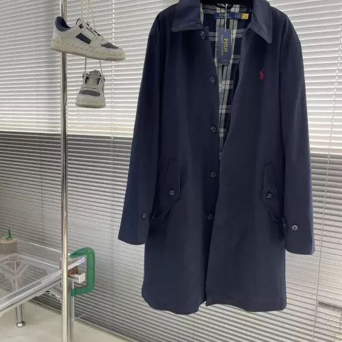 Ralph Lauren Polo Trench Coat Long Sleeved For Unisex #1383453 $130.00 USD, Wholesale Replica Ralph Lauren Polo Trench Coat