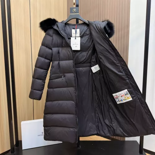 Replica Moncler Down Feather Coat Long Sleeved For Women #1383458 $210.00 USD for Wholesale
