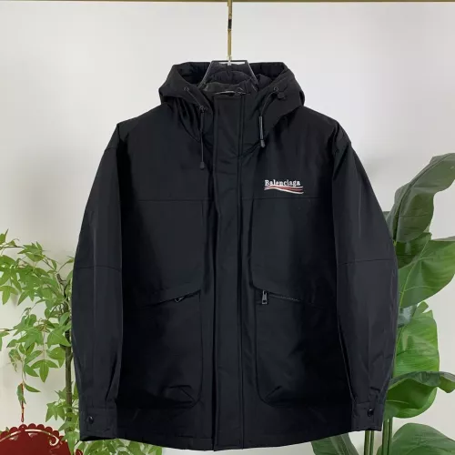 Balenciaga Down Feather Coat Long Sleeved For Men #1383480 $210.00 USD, Wholesale Replica Balenciaga Down Feather Coat