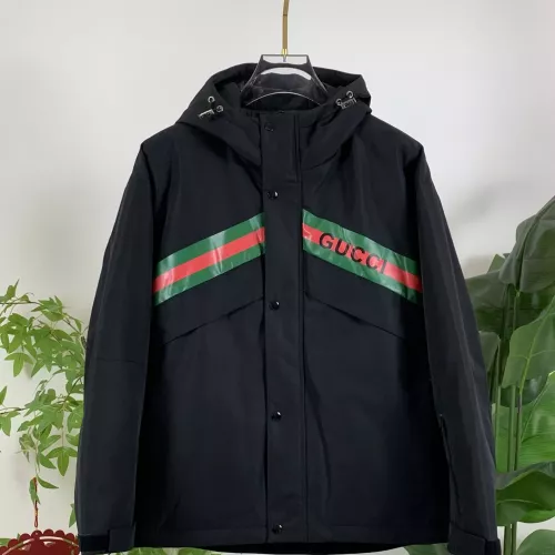 Gucci Down Feather Coat Long Sleeved For Men #1383487 $210.00 USD, Wholesale Replica Gucci Down Feather Coat