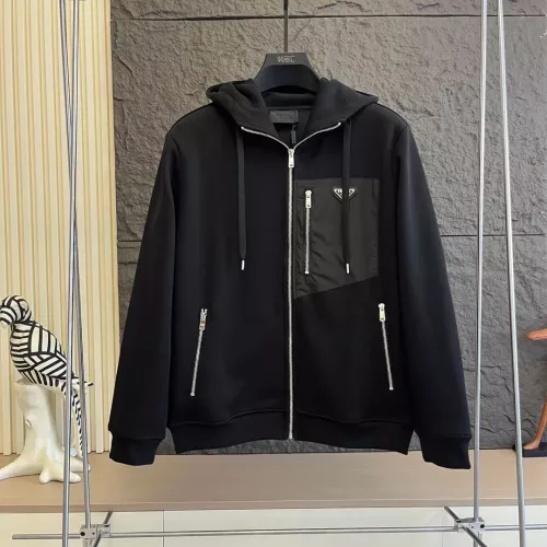 Prada Hoodies Long Sleeved For Men #1383564 $92.00 USD, Wholesale Replica Prada Hoodies