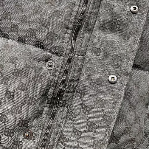 Replica Balenciaga Down Feather Coat Long Sleeved For Men #1383567 $105.00 USD for Wholesale