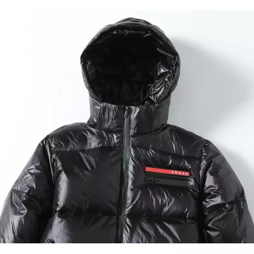 Replica Prada Down Feather Coat Long Sleeved For Men #1383582 $185.00 USD for Wholesale