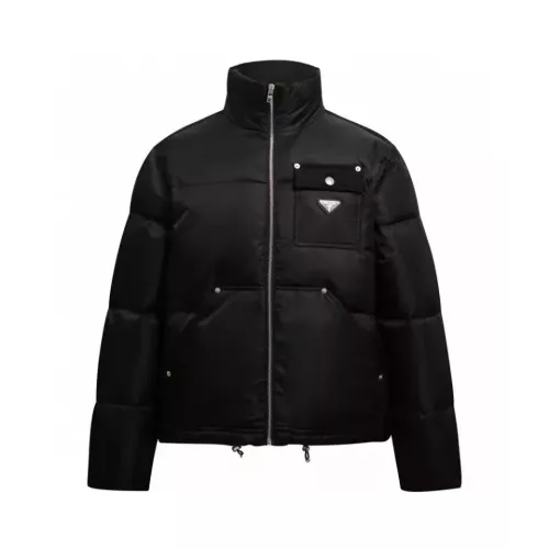Prada Down Feather Coat Long Sleeved For Unisex #1383585 $225.00 USD, Wholesale Replica Prada Down Feather Coat