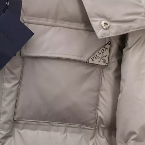 Replica Prada Down Feather Coat Long Sleeved For Men #1383586 $200.00 USD for Wholesale
