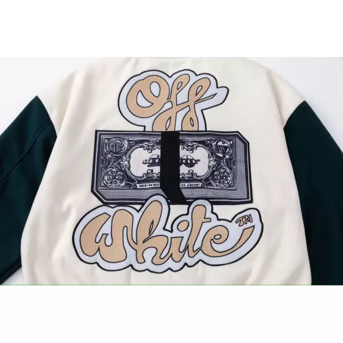 Replica Off-White Jackets Long Sleeved For Unisex #1383608 $96.00 USD for Wholesale
