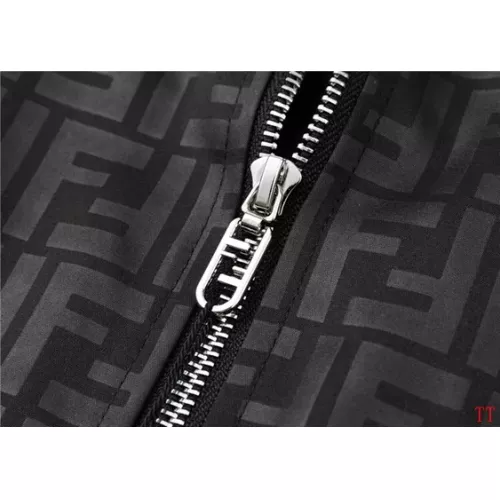 Replica Fendi Jackets Long Sleeved For Men #1383707 $60.00 USD for Wholesale