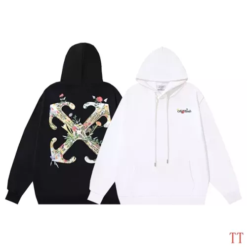 Replica Off-White Hoodies Long Sleeved For Unisex #1383760 $52.00 USD for Wholesale