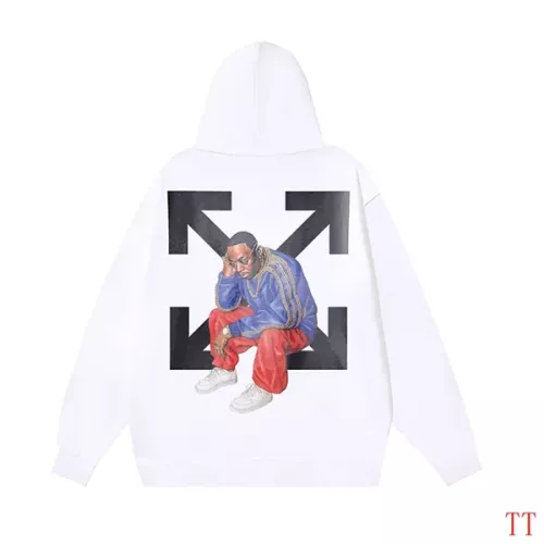 Off-White Hoodies Long Sleeved For Unisex #1383767 $52.00 USD, Wholesale Replica Off-White Hoodies
