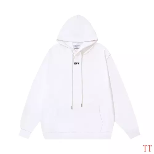Replica Off-White Hoodies Long Sleeved For Unisex #1383767 $52.00 USD for Wholesale