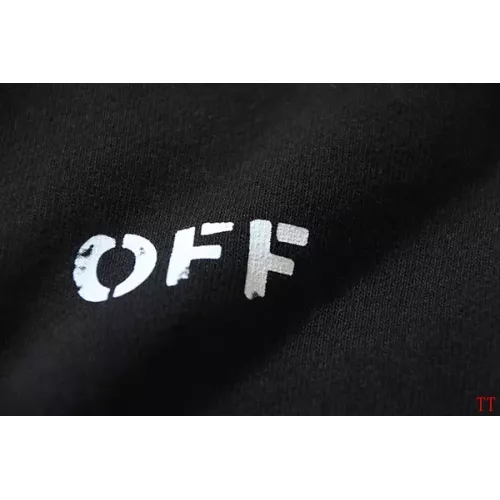 Replica Off-White Hoodies Long Sleeved For Unisex #1383768 $52.00 USD for Wholesale