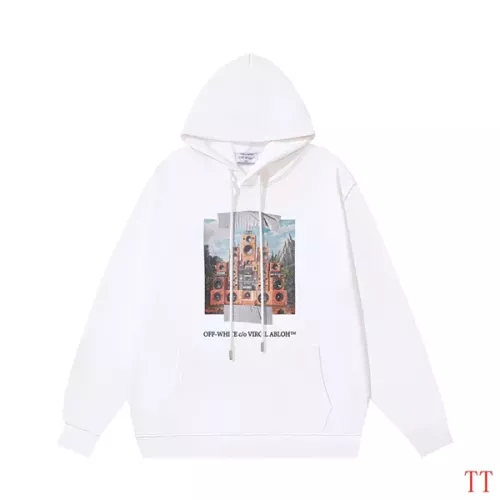 Off-White Hoodies Long Sleeved For Unisex #1383774 $52.00 USD, Wholesale Replica Off-White Hoodies