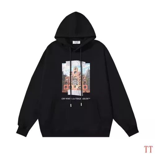 Off-White Hoodies Long Sleeved For Unisex #1383776 $52.00 USD, Wholesale Replica Off-White Hoodies