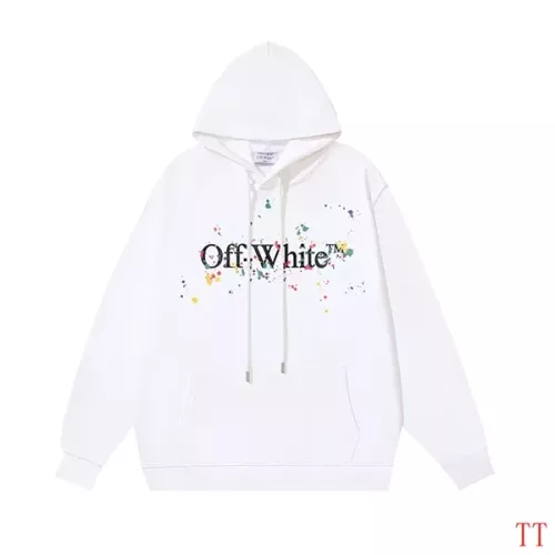 Off-White Hoodies Long Sleeved For Unisex #1383777 $52.00 USD, Wholesale Replica Off-White Hoodies