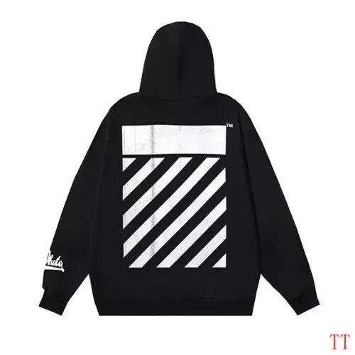 Replica Off-White Hoodies Long Sleeved For Unisex #1383784 $52.00 USD for Wholesale