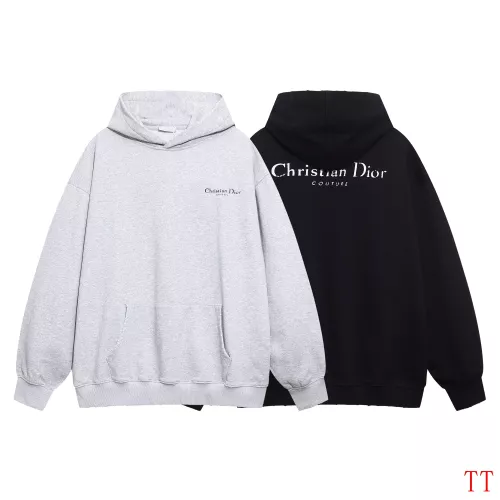 Replica Christian Dior Hoodies Long Sleeved For Unisex #1383793 $64.00 USD for Wholesale