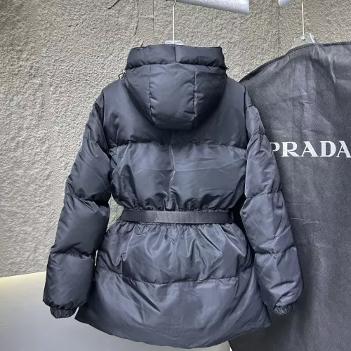 Replica Prada Down Feather Coat Long Sleeved For Women #1383810 $182.00 USD for Wholesale