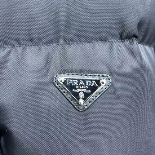 Replica Prada Down Feather Coat Long Sleeved For Women #1383810 $182.00 USD for Wholesale