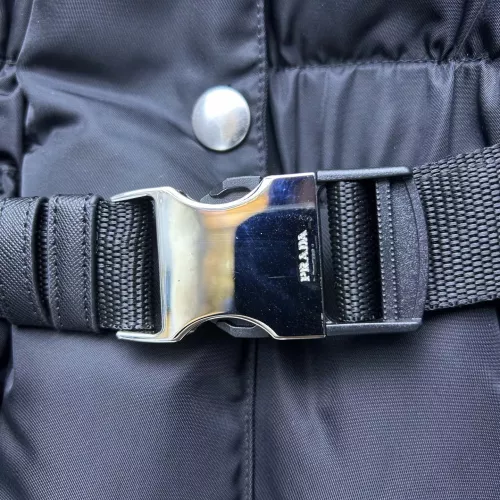 Replica Prada Down Feather Coat Long Sleeved For Women #1383810 $182.00 USD for Wholesale