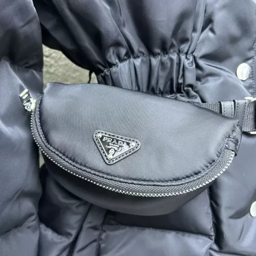 Replica Prada Down Feather Coat Long Sleeved For Women #1383810 $182.00 USD for Wholesale