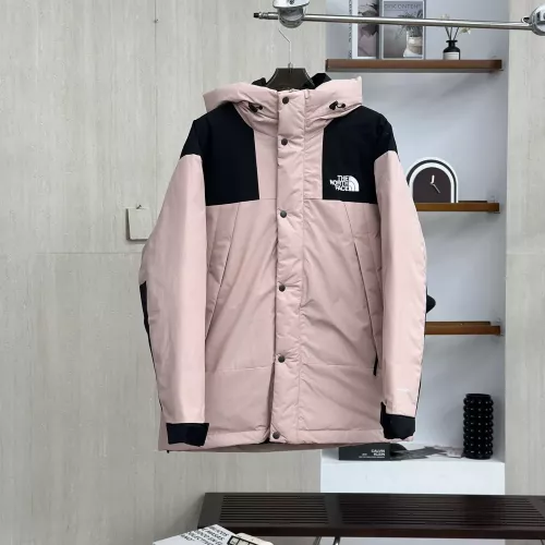 The North Face Down Feather Coat Long Sleeved For Unisex #1383812 $160.00 USD, Wholesale Replica The North Face Down Feather Coat