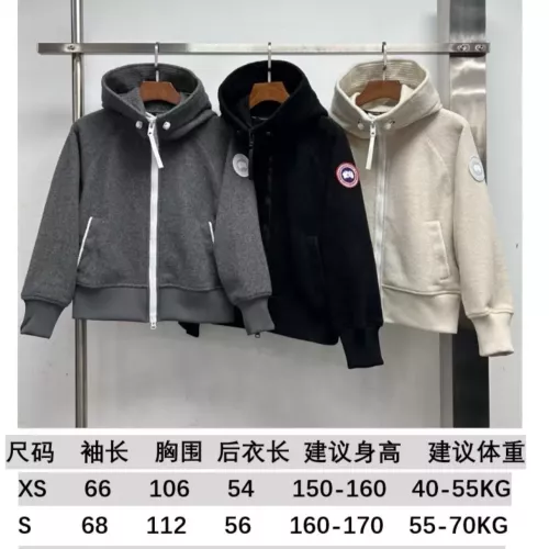 Replica Canada Goose Hoodies Long Sleeved For Women #1383827 $115.00 USD for Wholesale