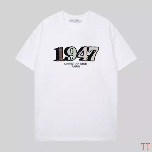 Christian Dior T-Shirts Short Sleeved For Unisex #1383830 $32.00 USD, Wholesale Replica Christian Dior T-Shirts