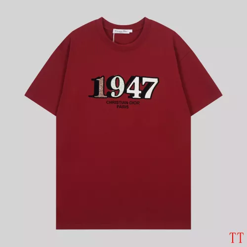 Christian Dior T-Shirts Short Sleeved For Unisex #1383831 $32.00 USD, Wholesale Replica Christian Dior T-Shirts