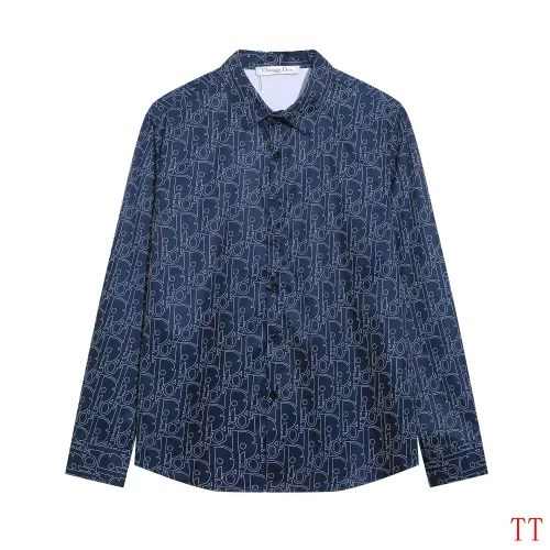 Christian Dior Shirts Long Sleeved For Men #1383840 $39.00 USD, Wholesale Replica Christian Dior Shirts
