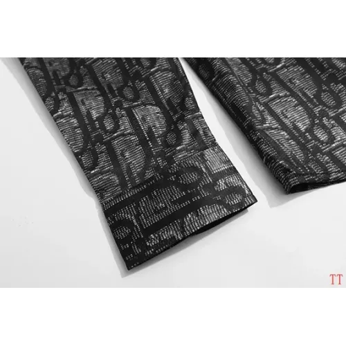 Replica Christian Dior Shirts Long Sleeved For Men #1383841 $39.00 USD for Wholesale