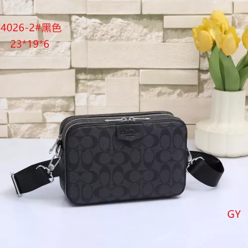 Coach Messenger Bag For Men #1383864 $25.00 USD, Wholesale Replica Coach Messenger Bag