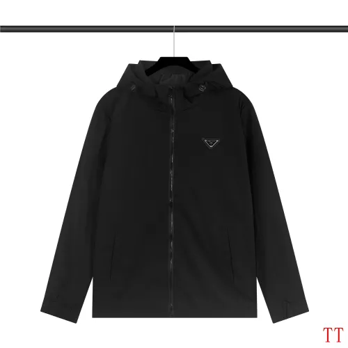 Prada Jackets Long Sleeved For Men #1383886 $56.00 USD, Wholesale Replica Prada Jackets