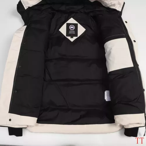 Replica Canada Goose Down Feather Coat Long Sleeved For Unisex #1383950 $132.00 USD for Wholesale