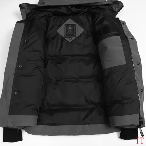 Replica Canada Goose Down Feather Coat Long Sleeved For Unisex #1383953 $132.00 USD for Wholesale