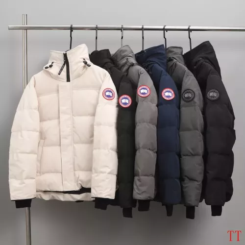Replica Canada Goose Down Feather Coat Long Sleeved For Unisex #1383954 $132.00 USD for Wholesale
