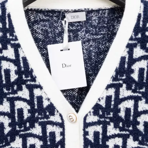 Replica Christian Dior Sweaters Long Sleeved For Unisex #1383977 $68.00 USD for Wholesale