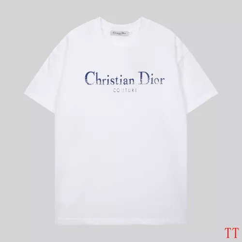 Christian Dior T-Shirts Short Sleeved For Unisex #1383990 $32.00 USD, Wholesale Replica Christian Dior T-Shirts