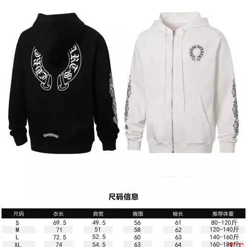 Replica Chrome Hearts Hoodies Long Sleeved For Unisex #1384123 $52.00 USD for Wholesale