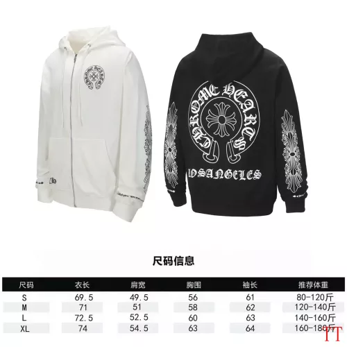 Replica Chrome Hearts Hoodies Long Sleeved For Unisex #1384132 $52.00 USD for Wholesale