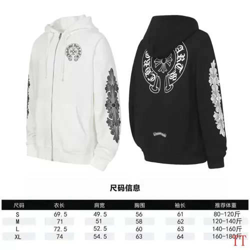 Replica Chrome Hearts Hoodies Long Sleeved For Unisex #1384133 $56.00 USD for Wholesale